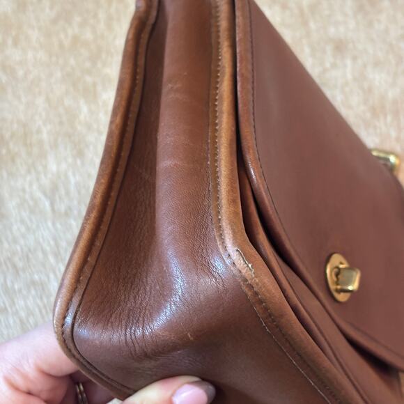 Vintage Coach Rambler’s Legacy 9061 British tan/Vicuña - Picture 7 of 12